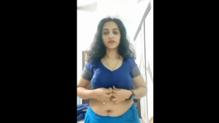 Busty Bojpuri Milf Aunty Removing Blouse & Showing Big Boobs