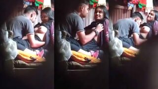 Bangladeshi Village Girl Boobs Sucking by Lover Leaked Video