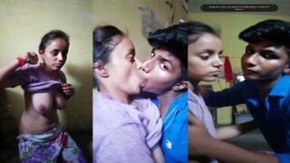 Desi Teen Brother and Sister Enjoying Fun Moment