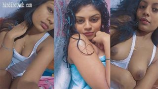 Nude Sexy Girl Giving Blowjob & Hard Fucking With BF