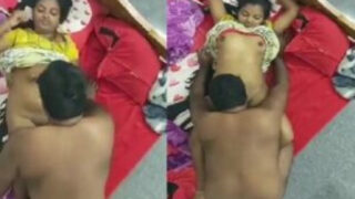 Hot Desi Couple Sex Captured from Above