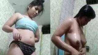 Manipuri girl nude bath shower video