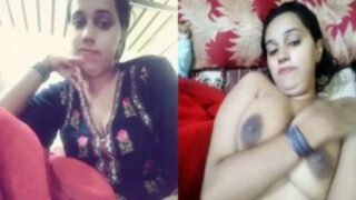 Beautiful Desi Bhabhi Nude Stripping MMS