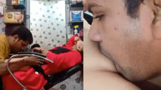 Desi girl got fucked in beauty parlor